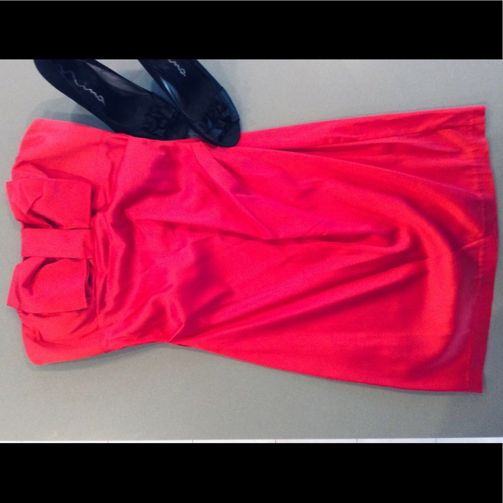 Red dress